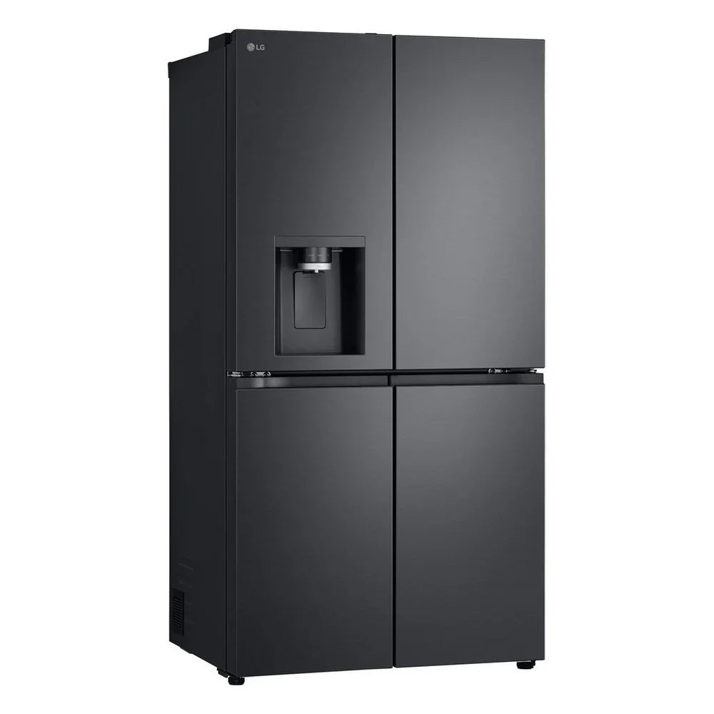 LG GMF960EV4E 646L NatureFRESH Plumbed American Style Fridge Freezer Black - E Rated