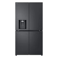 LG GMF960EV4E 646L NatureFRESH Plumbed American Style Fridge Freezer Black - E Rated