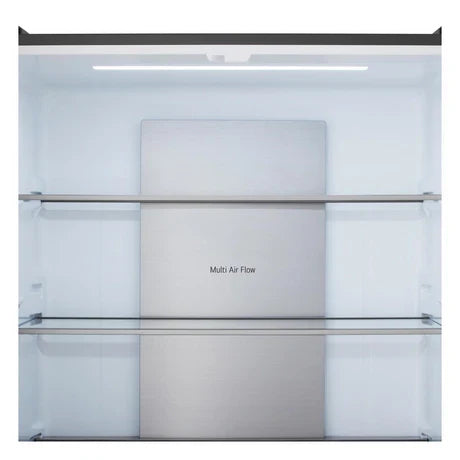 LG GMM42ABBEH 191cm 600L American Style Fridge Freezer in Matte Black - E Rated