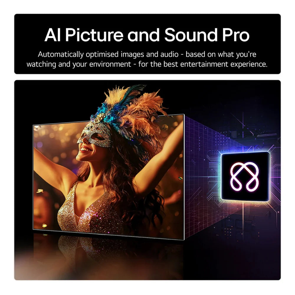 LG OLED48G56LS 48 Inch OLED evo AI G5 4K UHD HDR Smart TV with LG US70TY 3.1.1ch Soundbar Bundle