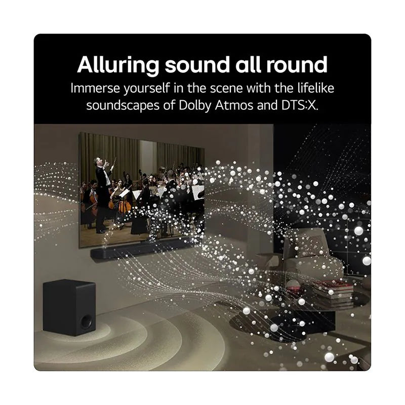 LG US70TY 3.1.1 ch Dolby Atmos Soundbar & Subwoofer - Clearance