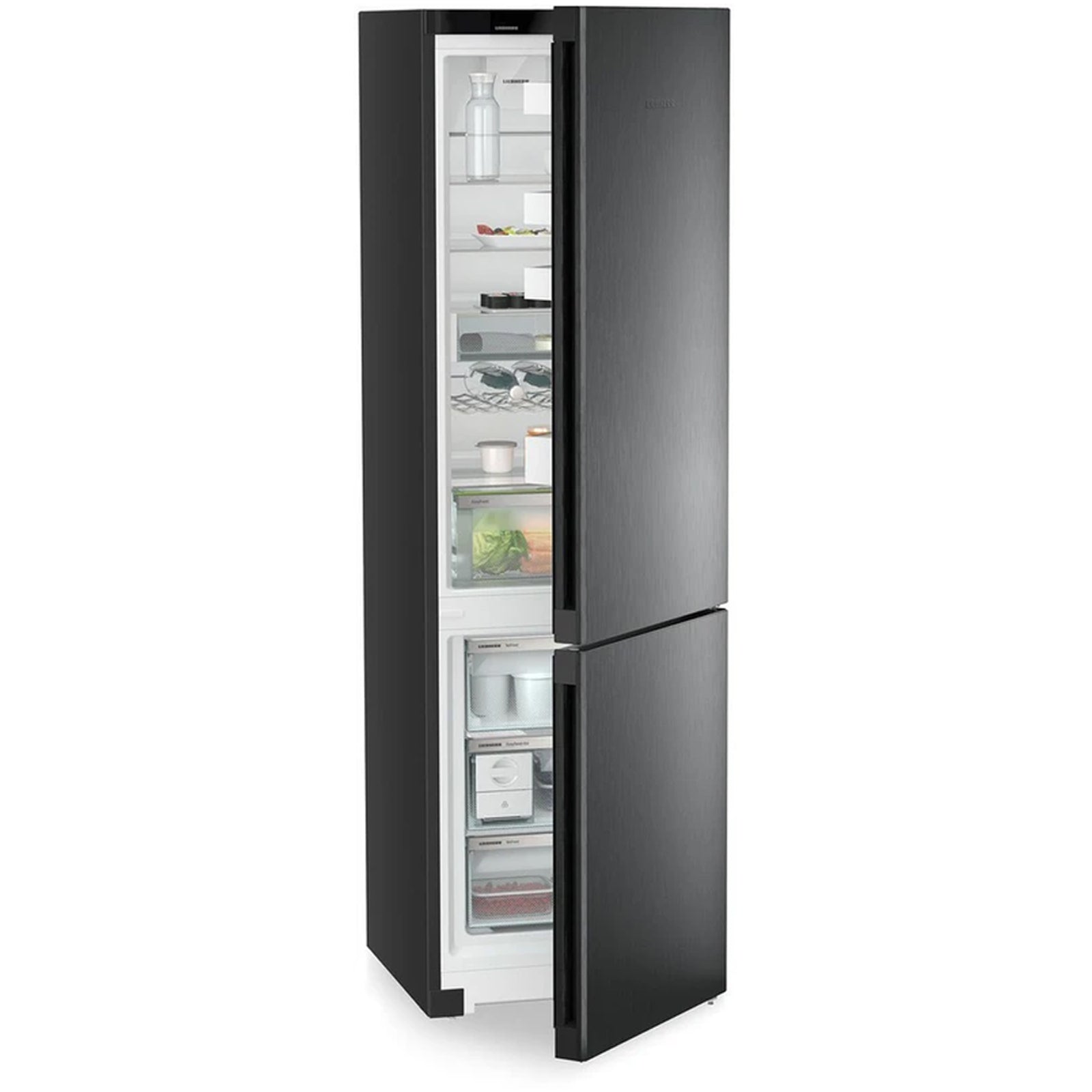 Liebherr Plus CNBDA5723 60cm Easy Fresh No Frost Fridge Freezer Black