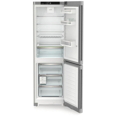 Liebherr Plus CNSDB5223 60cm No Frost Freestanding 70/30 Fridge Freezer Stainless Steel