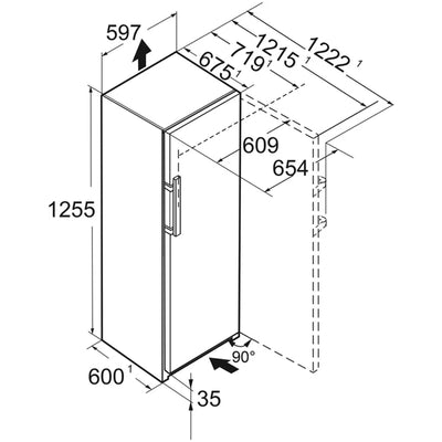 Liebherr Prime RBA30425I 60cm BioFresh Larder Fridge