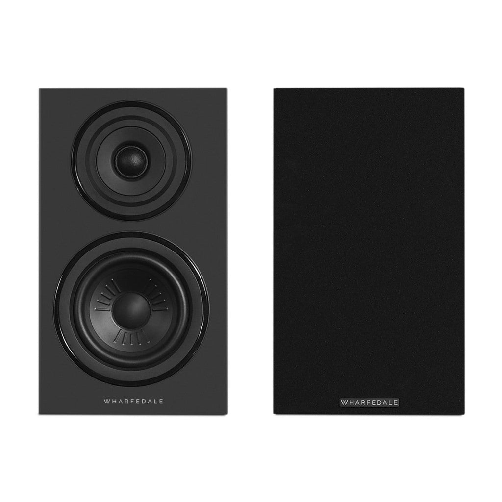 Marantz Melody X M-CR612 HiFi Music System with Wharfedale Diamond 12.1i Bookshelf Speakers Pair - Black
