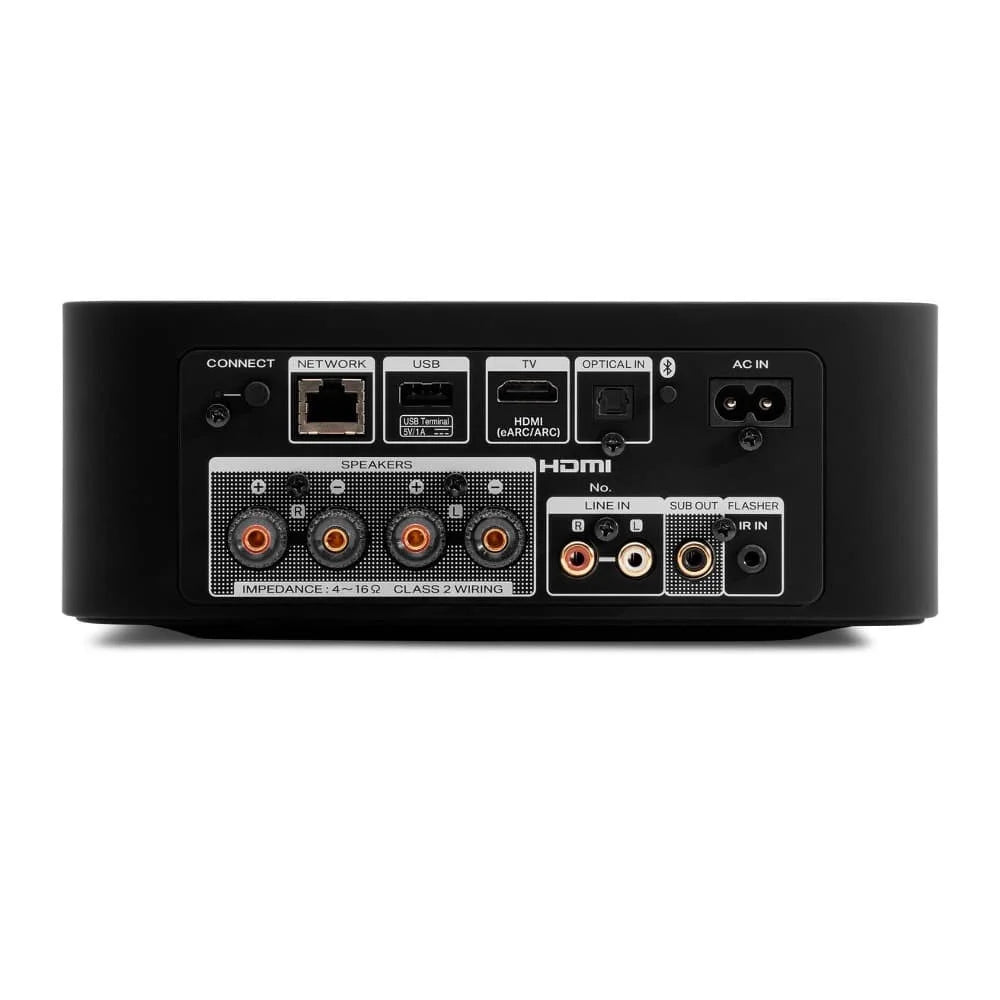 Marantz MODEL M1 2.1 Channel Streaming Amplifier with Bowers & Wilkins 607 S3 Bookshelf Speakers HiFi Package Black