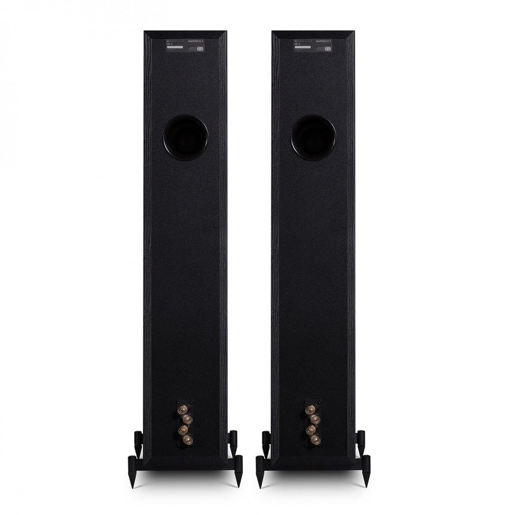 Marantz MODEL M1 2.1 Channel Streaming Amplifier with Wharfedale Diamond 12.3 Floorstanding Speakers Black HiFi Package