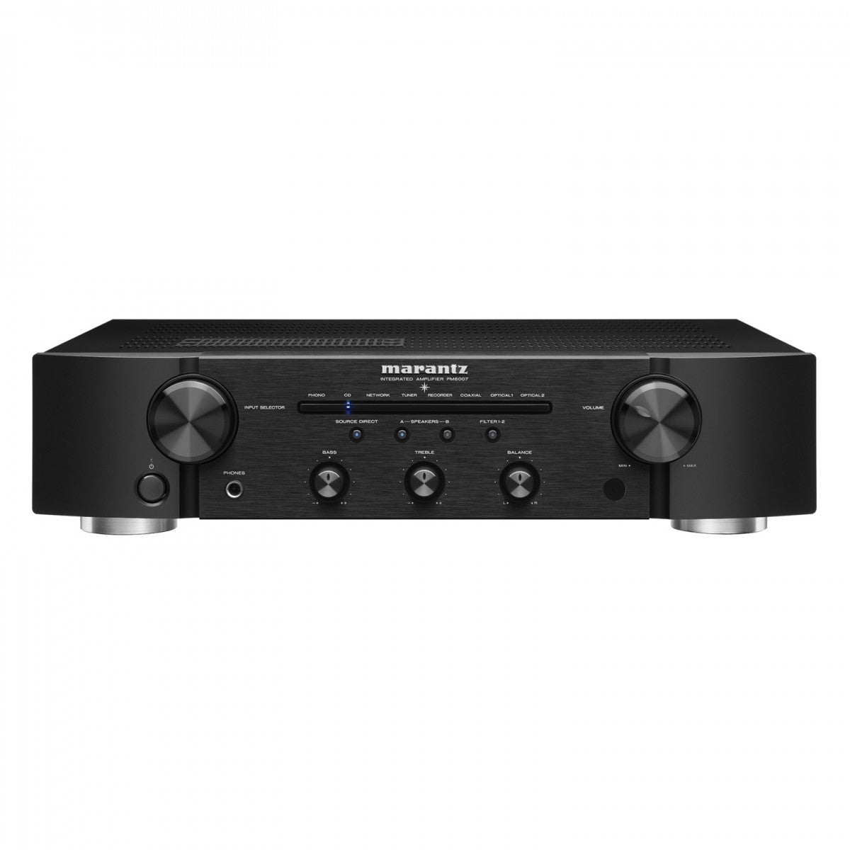 Marantz PM6007 2.2ch Integrated Amplifier with Bowers and Wilkins 603 S3 Floorstanding Speakers Black HiFi Package