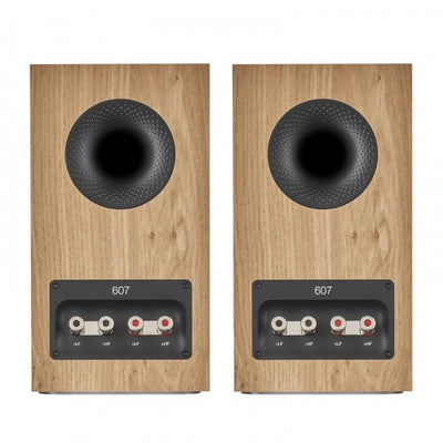 Marantz PM6007 Integrated Amp & CD6007 CD Player Black with Bowers & Wilkins 607 S3 Speakers Oak