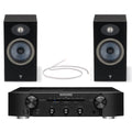 Marantz PM6007 Integrated Amplifier with Focal Theva N1 Bookshelf Speakers Pair Black HiFi Package