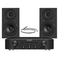 Marantz PM6007 Integrated Amplifier with Wharfedale Diamond 12.1i Bookshelf Speakers Pair Black HiFi Package