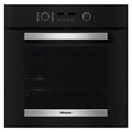 Miele H 2465 BP Built-In Electric Single Oven with Pyrolytic Cleaning Black - A+ Rated