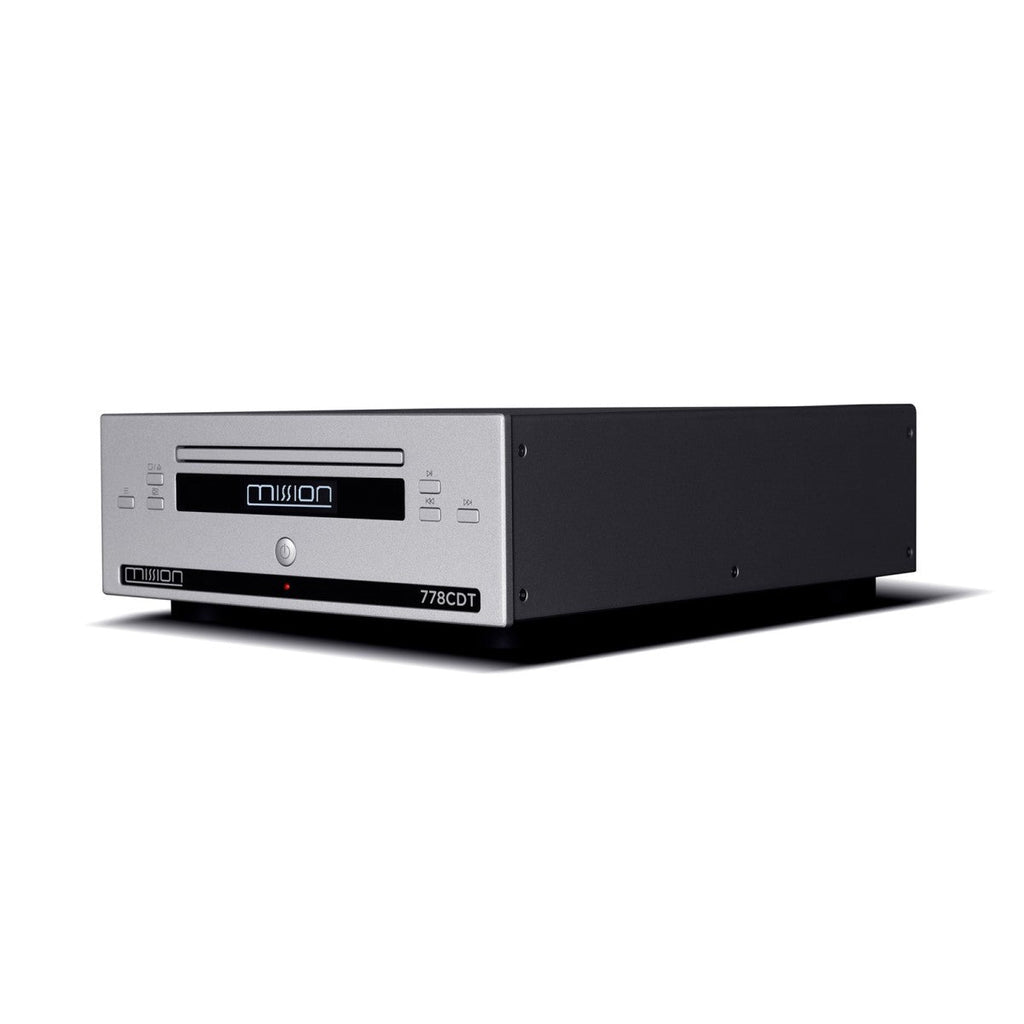 Mission 778S Network Music Streamer and 778CDT CD Transport Hi-Fi Bundle - Silver