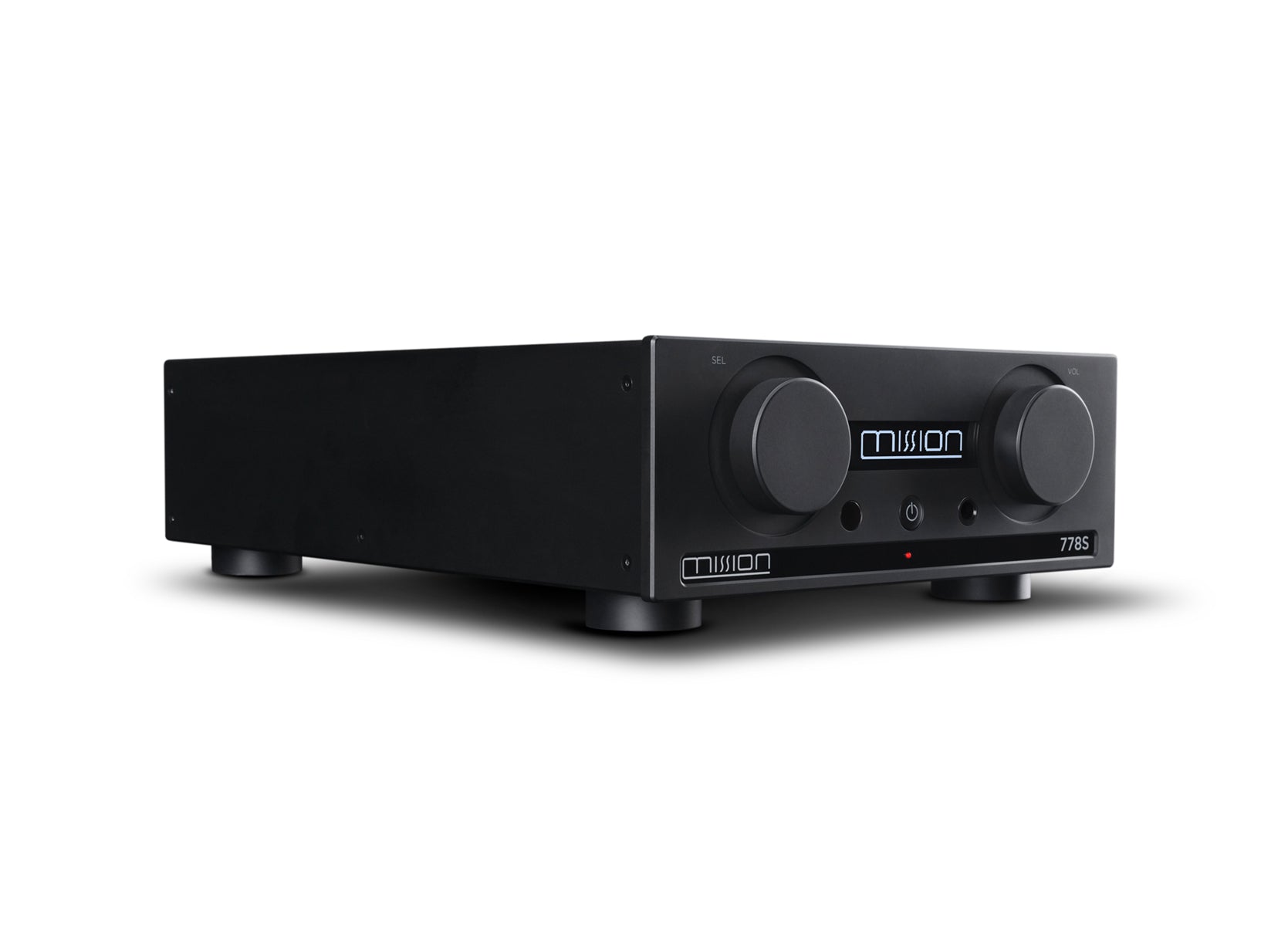 Mission 778X Stereo Amplifier with 778S Streamer Bundle - Black