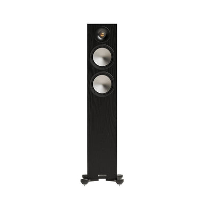 Mission 778X Integrated Amplifier Black with Monitor Audio Bronze 300 7G Floorstanding Speakers Walnut Pair HiFi Package