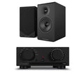 Mission 778X Integrated Amplifier with Acoustic Energy AE300 MK2 Bookshelf Speakers - Black