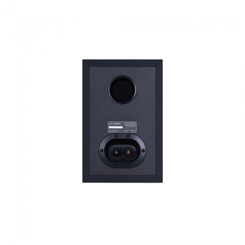 Mission 778X Integrated Amplifier with LX-2 MKII Bookshelf Speakers Pair HiFi Package - Black