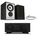 Mission 778X Integrated Amplifier with Mission 750 Bookshelf Speakers Pair HiFi Package - Black