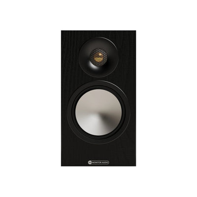 Mission 778X Integrated Amplifier with Monitor Audio Bronze 50 7G Bookshelf Speakers Pair HiFi Package - Black