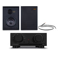 Mission 778X Integrated Amplifier with Wharfedale Denton 85 Bookshelf Speakers HiFi Package - Black