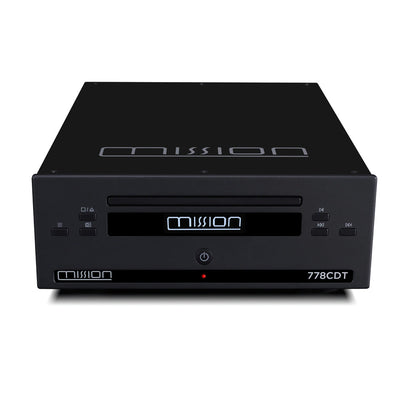 Mission 778X Stereo Amplifier and 778CDT CD Transport HiFi Bundle - Black