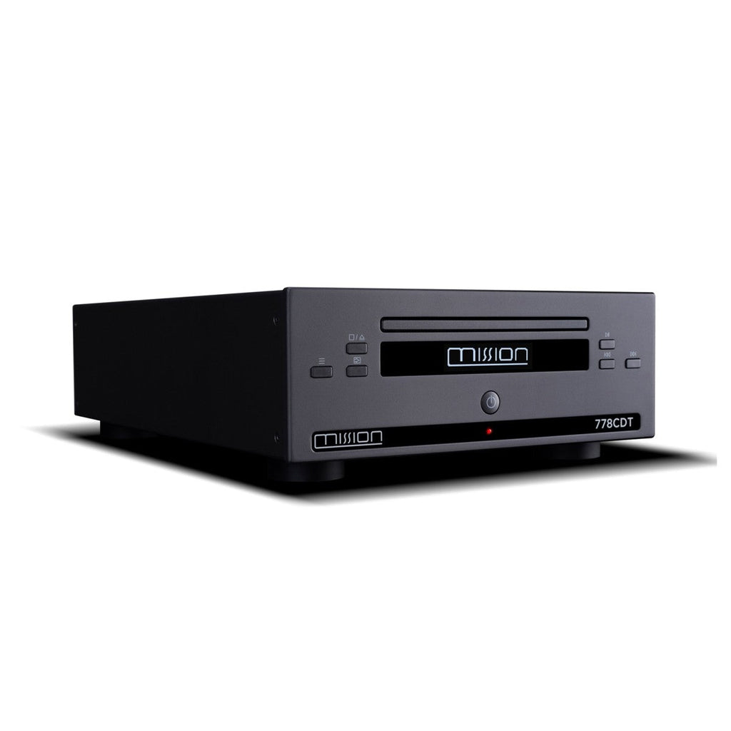 Mission 778X Stereo Amplifier with 778S Streamer and 778CDT CD Transport Bundle - Black