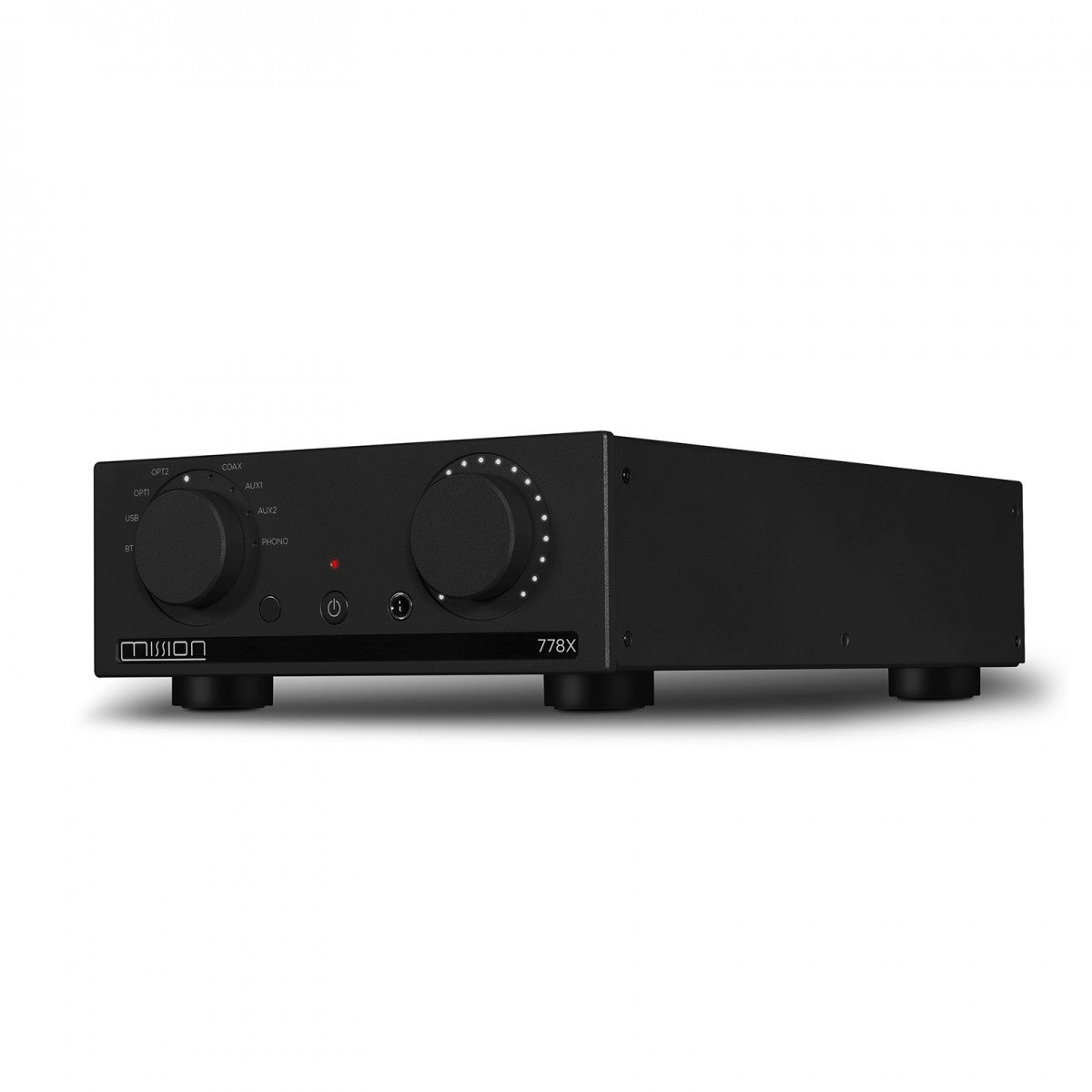 Mission 778X Stereo Amplifier with 778S Streamer and 778CDT CD Transport Bundle - Black