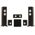 Monitor Audio Bronze 300 7G 5.1 Floorstanding & Bronze 50 Bookshelf Speaker Bundle – Walnut