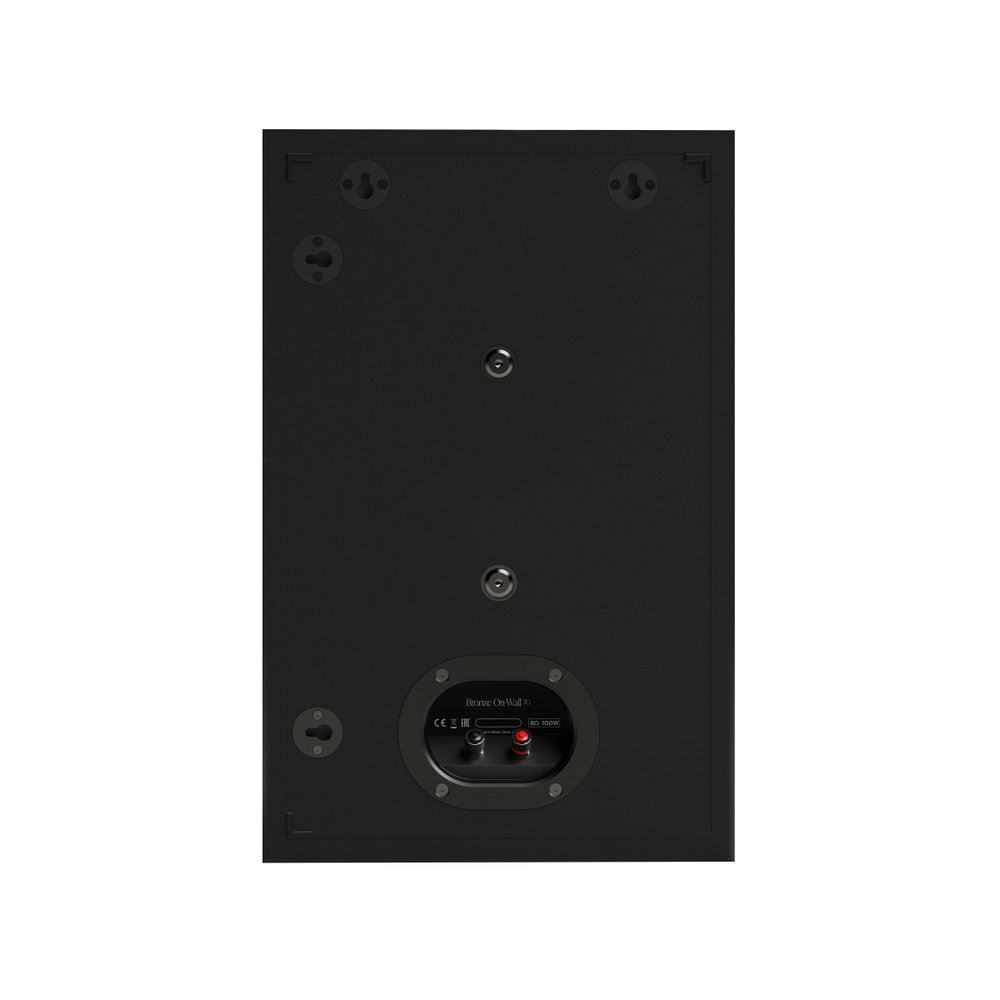 Monitor Audio Bronze On-Wall 7G Slim 2-Way Speaker Single Black