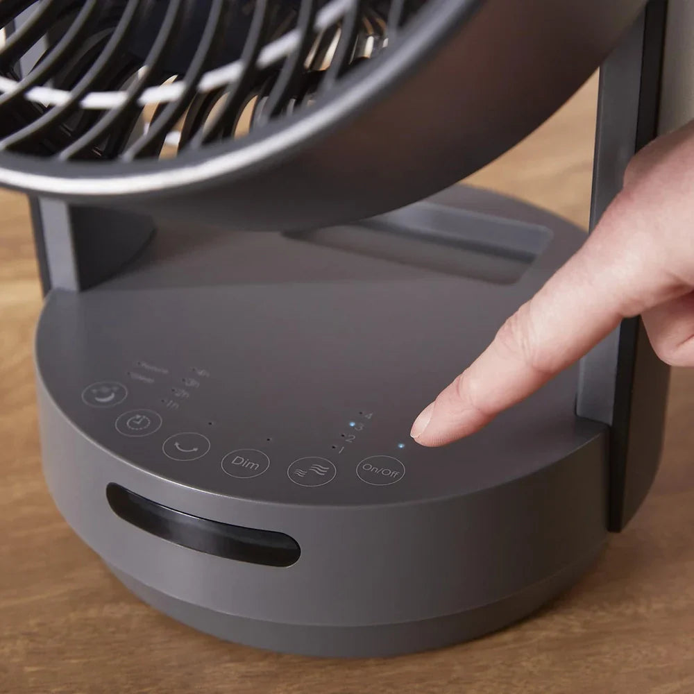 Morphy Richards 820002 Air Flex 6 Inch Circulating Desktop Fan with Remote Control Grey