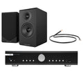 Musical Fidelity B1xi Integrated Amplifier with Acoustic Energy AE300 MK2 Bookshelf Speakers - Black