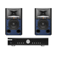 Musical Fidelity B1xi Integrated Amplifier with JBL 4309 Studio Monitor Bookshelf Speakers Pair - Black