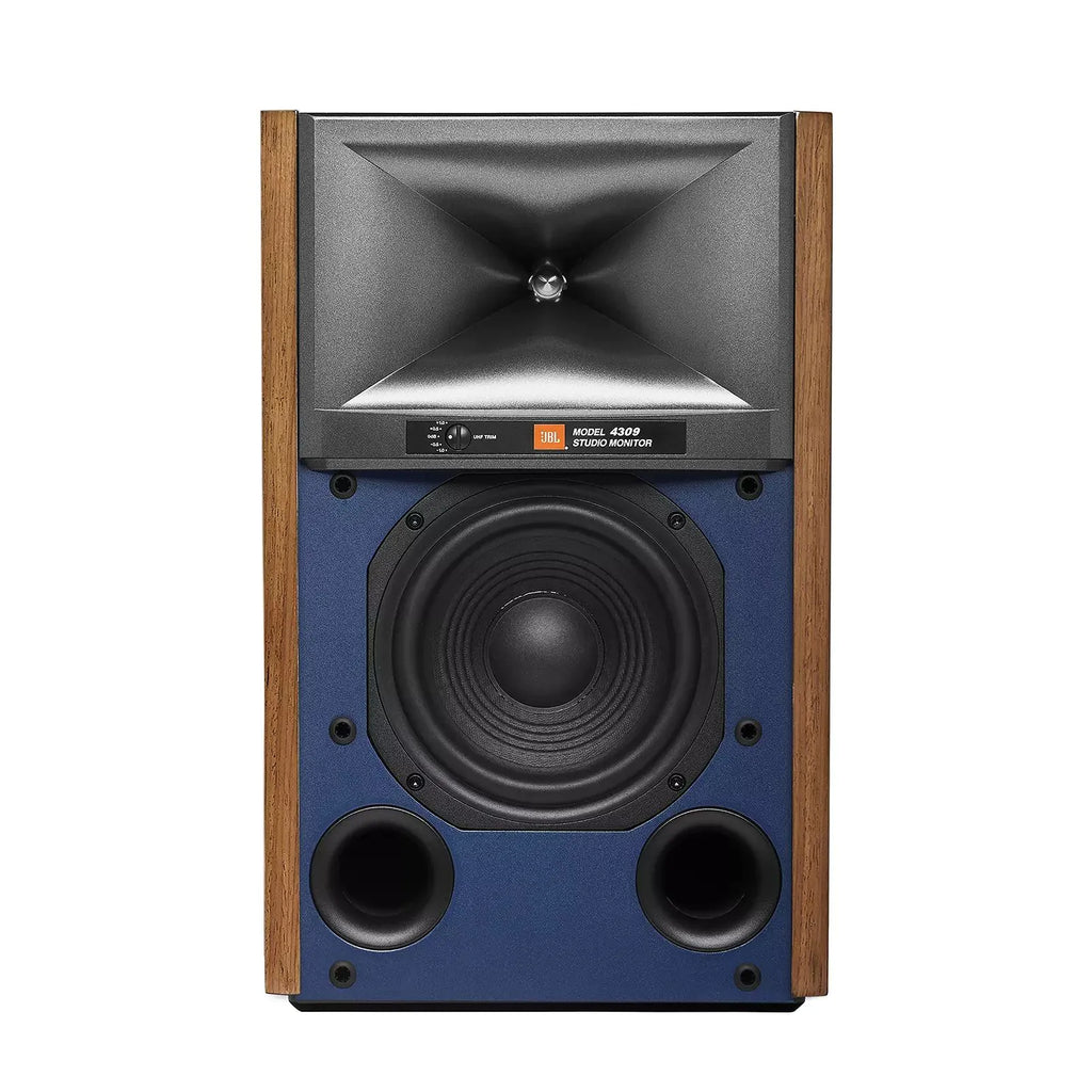 Musical Fidelity B1xi Integrated Amplifier with JBL 4309 Studio Monitor Bookshelf Speakers Walnut Pair
