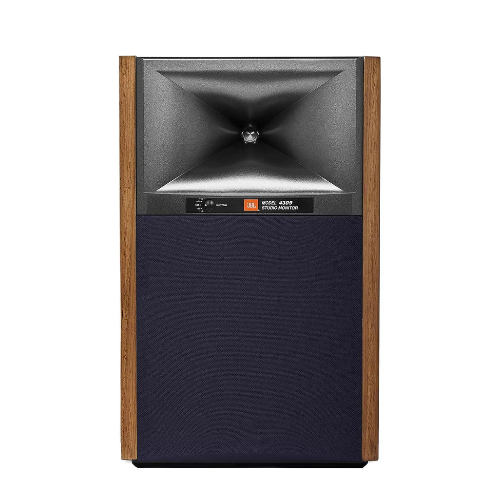 Musical Fidelity B1xi Integrated Amplifier with JBL 4309 Studio Monitor Bookshelf Speakers Walnut Pair