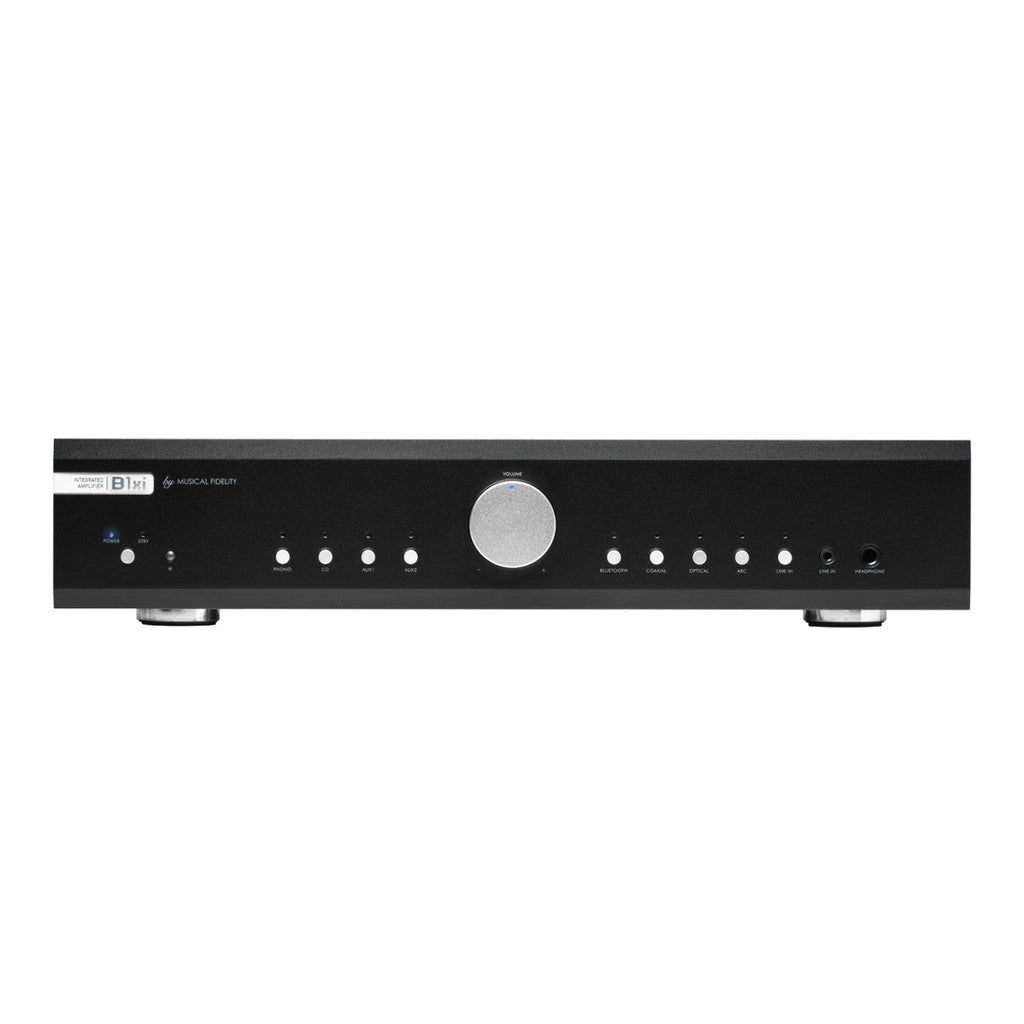 Musical Fidelity B1xi Integrated Amplifier with Klipsch R-60M Bookshelf Speakers Black HiFi Package
