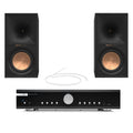 Musical Fidelity B1xi Integrated Amplifier with Klipsch R-60M Bookshelf Speakers Black HiFi Package