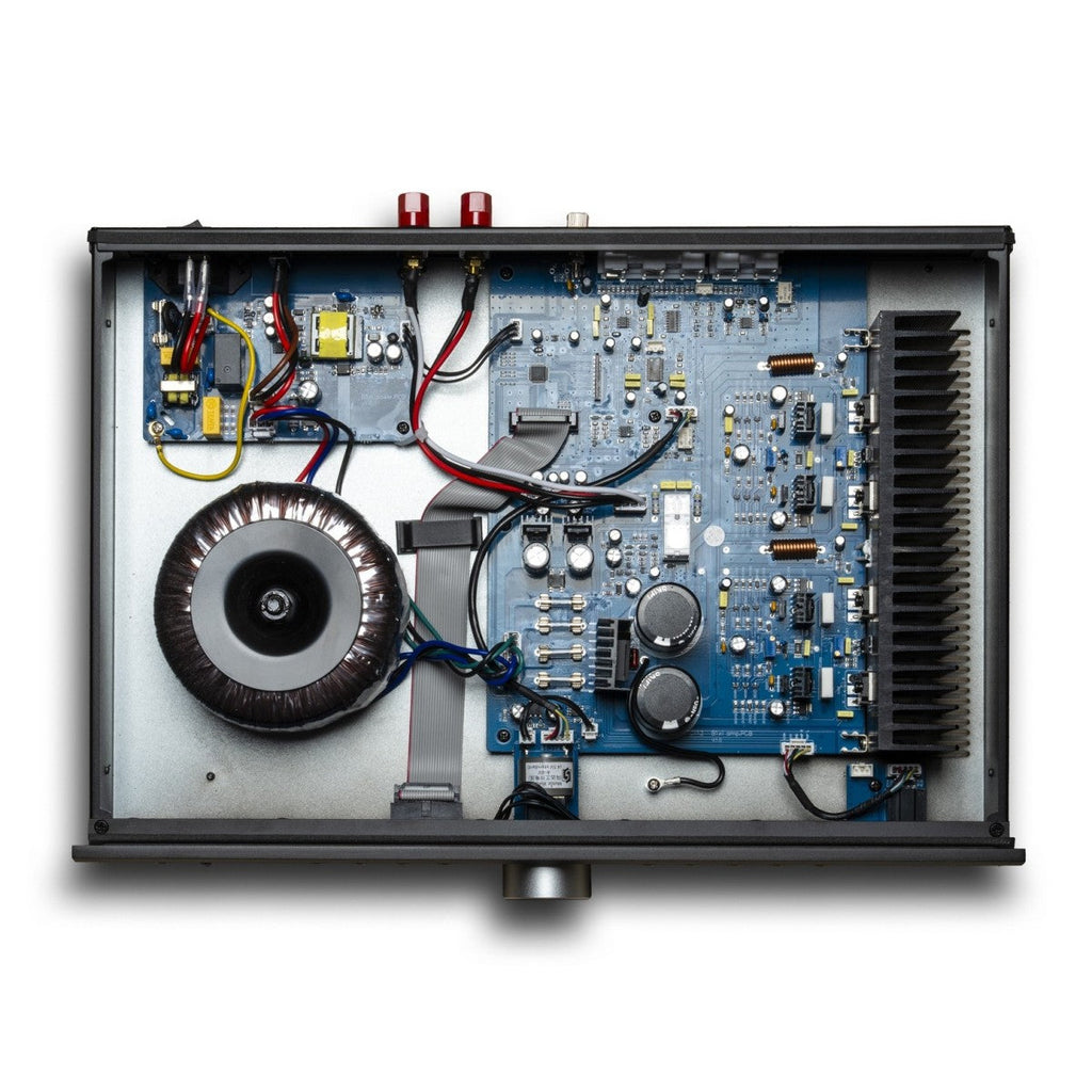 Musical Fidelity B1xi Integrated Amplifier with Klipsch R-800F Floorstanding Speakers Pair Black HiFi Package