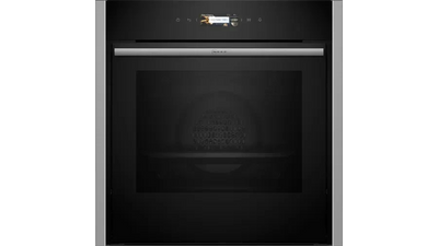 Neff B54CR71N0B N70 Slide and Hide Built-In Electric Single Oven Stainless Steel