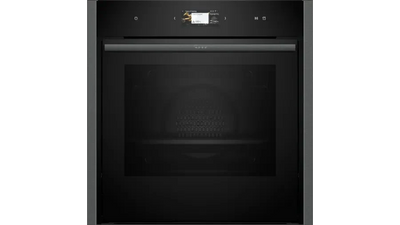 Neff B64VS71G0B N90 Slide and Hide Built-In Electric Single Oven Graphite