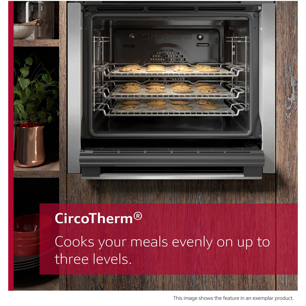 Neff B6ACH7AN7B N50 Slide and Hide Built In Self Cleaning Single Electric Oven Stainless steel