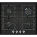 Neff T26NKP4S0 N50 60cm Tempered Black Glass Gas Hob