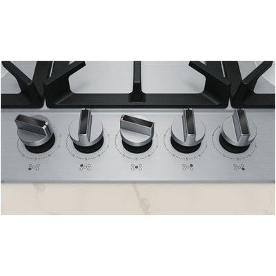 Neff T27CIQ8N0 N70 Flame Select 75cm Stinless Steel Gas Hob