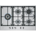 Neff T27CIS8N0 N70 Falme Slelect 75cm Stainless Steel Gas Hob