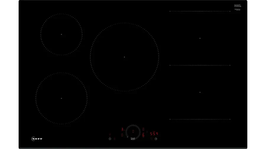 Neff T58FHW1L0 N70 80cm Induction Hob Black