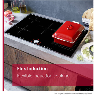 Neff T68FUV4L0 N80 80cm Flex Induction Hob with Twist Pad Control