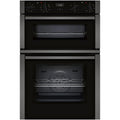 Neff U1ACE2AG3B N50 60cm Built In Electric Double Oven Graphite Grey