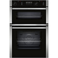 Neff U2ACH7AN7B Built in Self Cleaning Electric Double Oven Stainless Steel