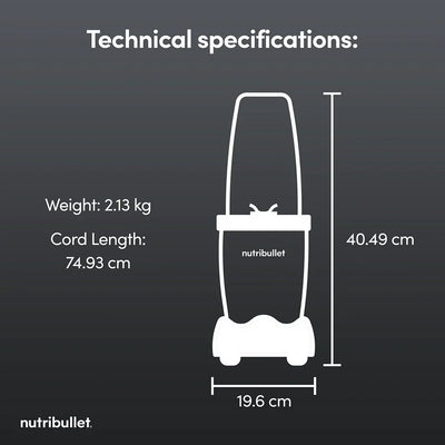 Nutribullet 900 Series McLaren F1 Team Edition Portable Blender 2775 - Grey