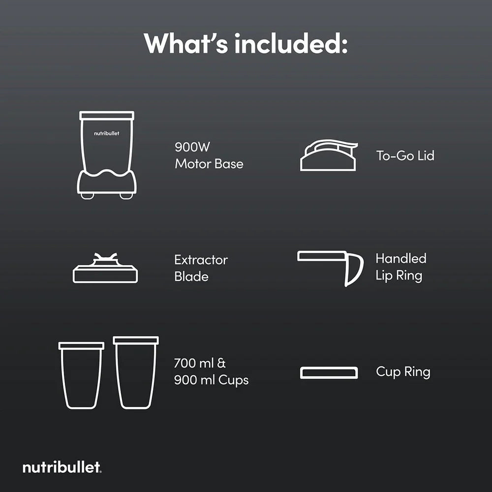 Nutribullet 900 Series McLaren F1 Team Edition Portable Blender 2775 - Grey