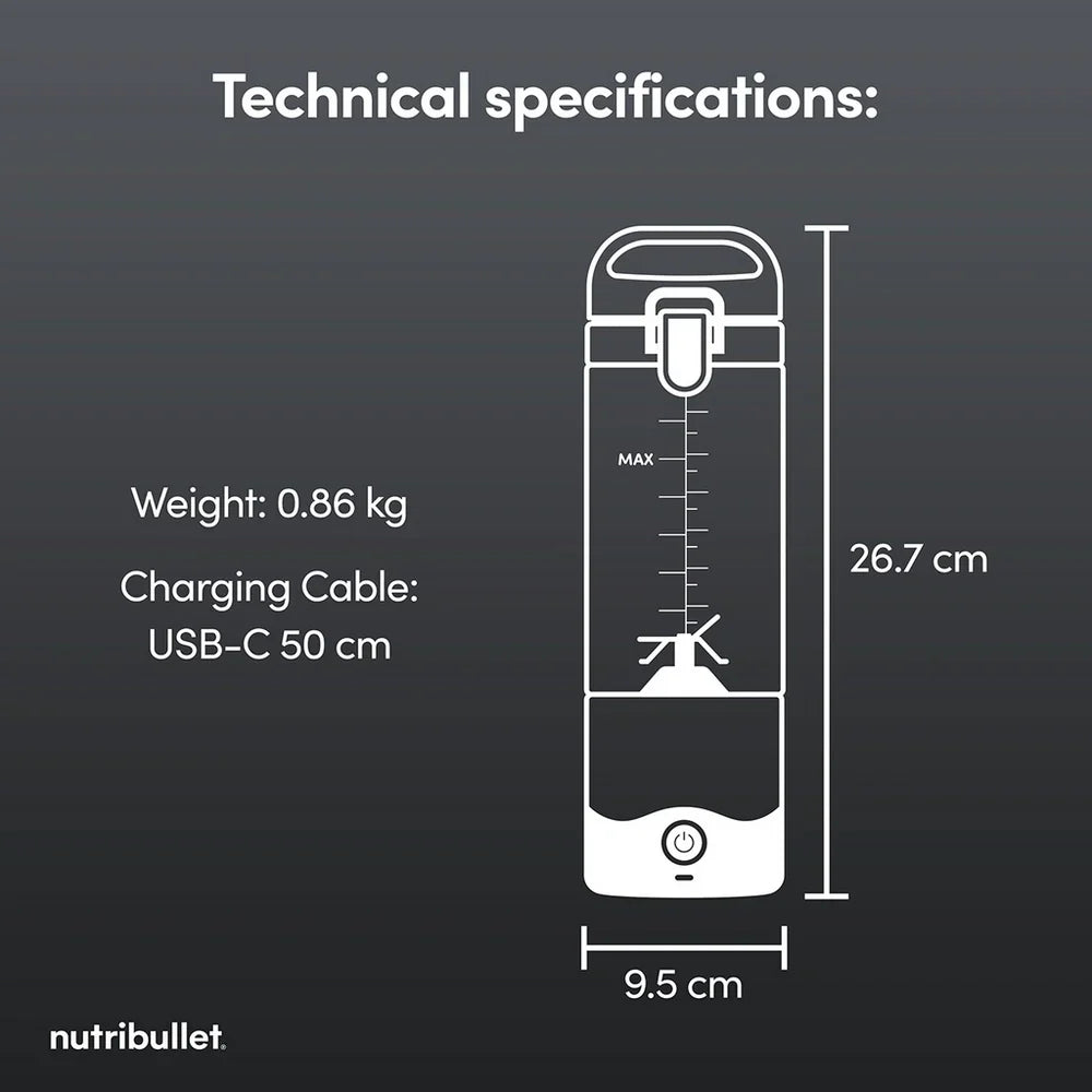 Nutribullet McLaren F1 Team Edition Portable Blender 2778 – Papaya